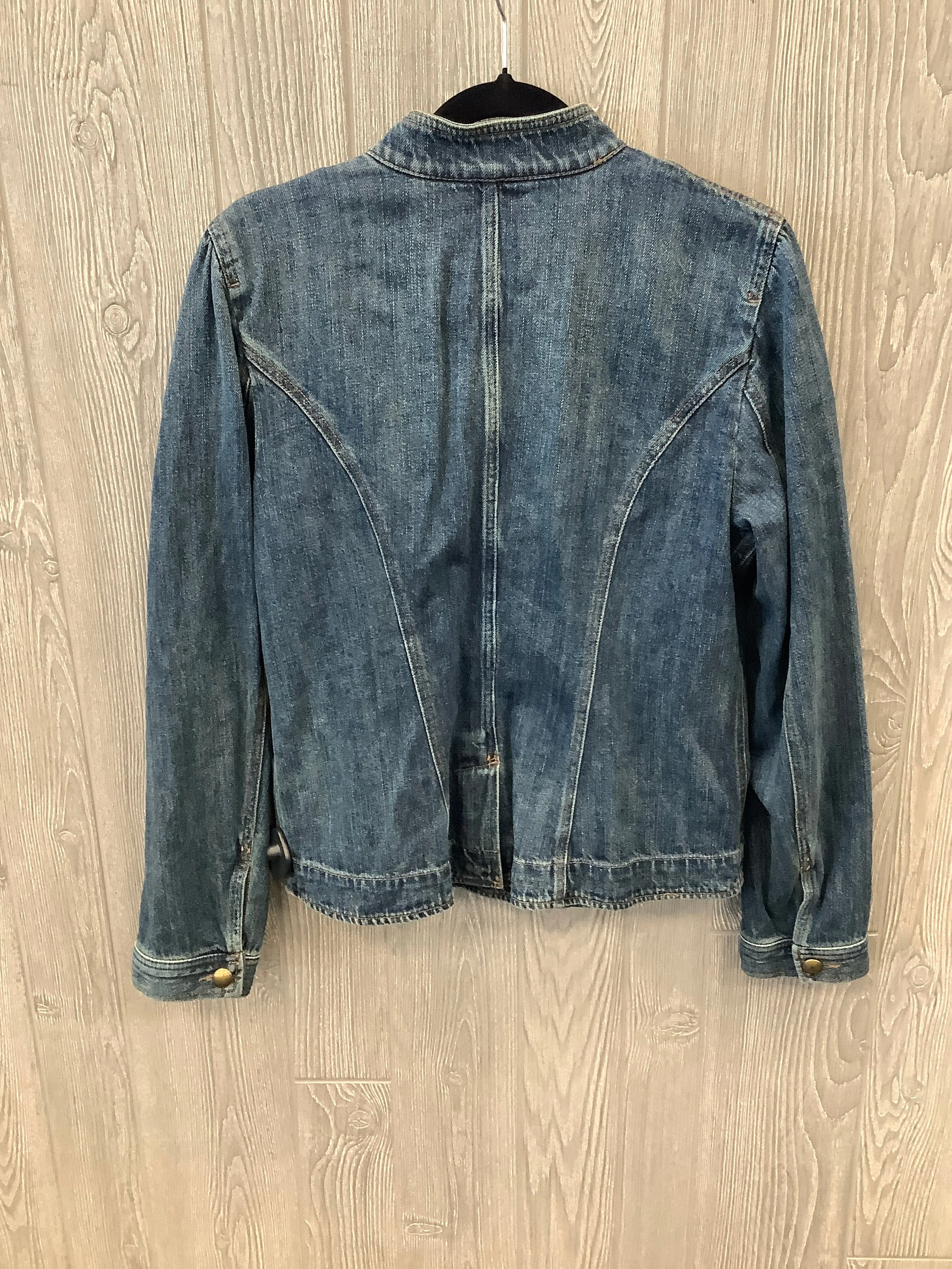 Blue Denim Jacket Denim Chaps, Size L
