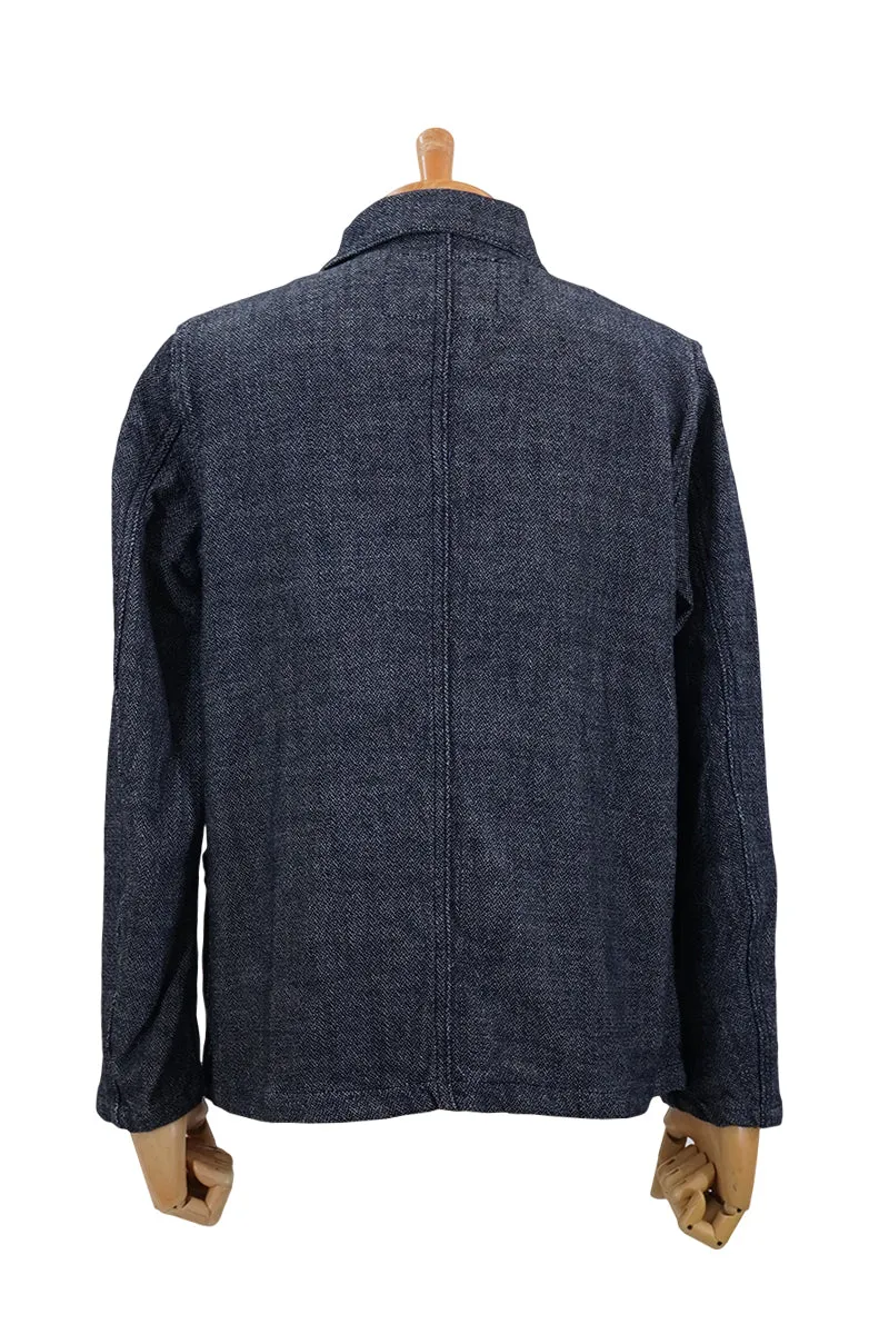 Broken Denim Chore Jacket