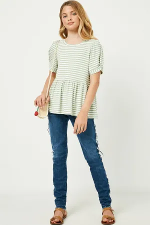 GIRLS Ella Peplum Top