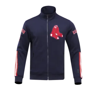 MLB BOSTON RED SOX CLASSIC MEN'S DK TRACK JACKET (MIDNIGHT NAVY)